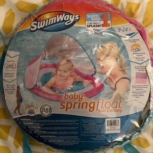 Like new swimways infant toddler float